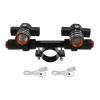 SUNGOOYUE Scooter Handlebar Light, Adjustable USB Rechargeable Bike Light Aluminum Alloy for Electric Scooter ES2 ES4 view 2