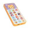 Matybobe Baby Cell Phone Toy English Learning Rechargeable Simulated Smart Phone Toy for Kids Developmental (Orange) view 2