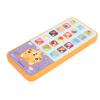Matybobe Baby Cell Phone Toy English Learning Rechargeable Simulated Smart Phone Toy for Kids Developmental (Orange) view 3