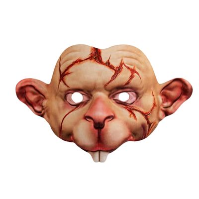 Aiffort 1Pcs Halloween Mouse Mask Animal Mouse Mask for Easter Halloween Christmas Cosplay Party Props Accessory (D Style)