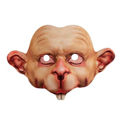 Aiffort 1Pcs Halloween Mouse Mask Animal Mouse Mask for Easter Halloween Christmas Cosplay Party Props Accessory (C Style)
