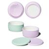 Pandaloo Porcelain Kids Bowls with Removable Silicone Sleeve & Lid  Strong Suction Base, Microwave & Dishwasher Safe, Toddler-Proof, Non-Slip Ceramic Feeding Bowls for Babies & Toddlers (Set of 2) view 1