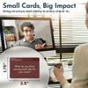 400 One-on-One Meeting Conversation Cards for Managers  2.5" x 1.75" Question Cards to Support Staff, Enhance Employee Growth Conversations, and Strengthen Your Team view 3