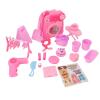 JTLB Toy Washing Machine Laundry Set Miniature Simulation Washing Machine Toy for Children view 2
