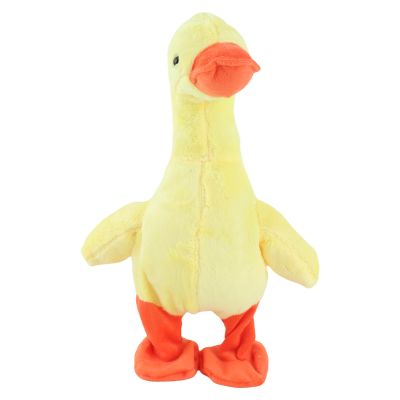 BTSEURY Plush Interactive Toy Figures, The Talking Singing and Walking Duck Interesting Interactive Electronic Plush Toy