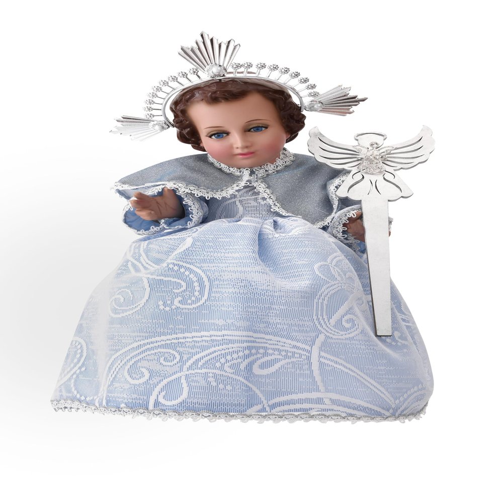 A&C Quinceaeras and More Ropon Nino Dios de la Esperanza Nativity Set Dress, Religious Costume Accessory (40 CM)