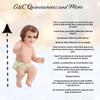 A&C Quinceaeras and More Ropon Nino Dios de la Esperanza Nativity Set Dress, Religious Costume Accessory (40 CM) view 3