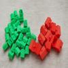 44 Pcs Replacement Hotels & Houses  Compatible with Popular Board Game (12 Red Hotels + 32 Green Houses) view 2