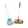 KiBcsLic Children's Broom with Cleaning Kit, Brown mop view 1