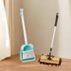 KiBcsLic Children's Broom with Cleaning Kit, Brown mop view 2