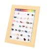 42 Mineral Sets, Rock Collection Sets, Children's Mineral and Crystal Sample Boxes, Suitable for Children and Collectors Gift Sets view 2