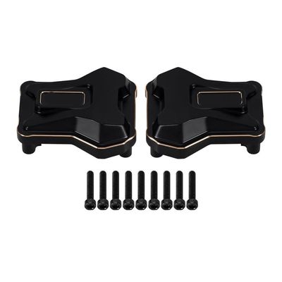 61g Black Coating Brass Differential Axle Cover 1 10 Scale Compatible with Automotive Motorcycle Parts FMS FCX10