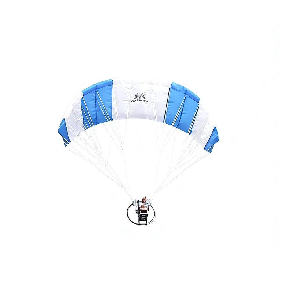 128CM Wingspan Remote Control Paraglider for Adults, 2.4G Electric Aerobatic GTS Mini RC Paraglider Model High-Altitude Stunt Flight Paraglider, Birthday Gift-RTF