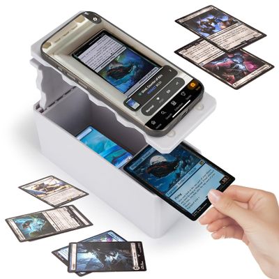 2025 New MTG Card Scanner Stand - ABS Professional Scanner, ManaBox App Compatible for Quick Pricing & Collection Management