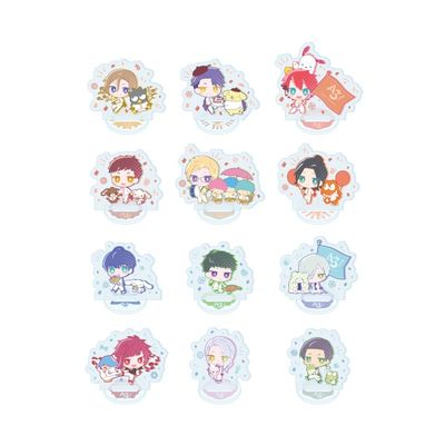 A3! Sanrio Characters 06 A&W [Mini Calilast] Acrylic Petite Stand, Complete Set, Box of 12