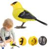 Robot Bird Electric Singing and Chirping Toy, Electric Singing and Chirping Birds Toy, Realistic Birds Toys with Natural Sounds for Trees & Patios, Wild Bird Supplies & Garden Decor view 1