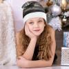 QWNMD Sailing Ship in StormSanta Hat Soft Christmas Party Hat with Printed Design Santa Hat, Suitable for All Ages view 4