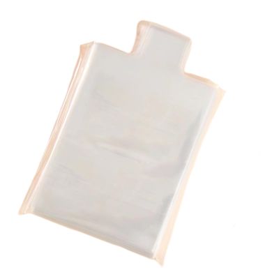 100 Pack Tear Card Sleeves Pull Tab Desing Raised Surfaces Text Protections Display Sleeves for Game Trading Protectors