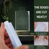 100 Pack Tear Card Sleeves Pull Tab Desing Raised Surfaces Text Protections Display Sleeves for Game Trading Protectors view 2