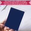 100 Pack Tear Card Sleeves Pull Tab Desing Raised Surfaces Text Protections Display Sleeves for Game Trading Protectors view 3