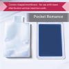 100 Pack Tear Card Sleeves Pull Tab Desing Raised Surfaces Text Protections Display Sleeves for Game Trading Protectors view 4