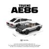 AE86 Trueno Car Building Kit, 327PCS Sports Car Model with Display Case, 1:24 Scale, Officially Licensed Classic JDM Building Toy, Compatible with Speed Champions, for Kids & Adult Collectors (AE86) view 3