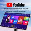 GCLCPAEN 2025 New Karaoke Machine with Screen,21.5 Inch Touch Screen,500g-6t,App/Voice Song Request,Built-in Microphone and Reverb,YouTube Online Play,for Karaoke,Games,Entertainment,Movies 2T view 2