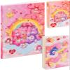 PieceRelax Care Bears A6 Puzzle Journal 233 Plastic Pieces for Adults - Lovely Day - Unique Gift & Home Dcor with Plastic Jigsaw Puzzle Artwork for Notebook [YB1049] view 1