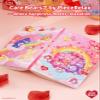 PieceRelax Care Bears A6 Puzzle Journal 233 Plastic Pieces for Adults - Lovely Day - Unique Gift & Home Dcor with Plastic Jigsaw Puzzle Artwork for Notebook [YB1049] view 2