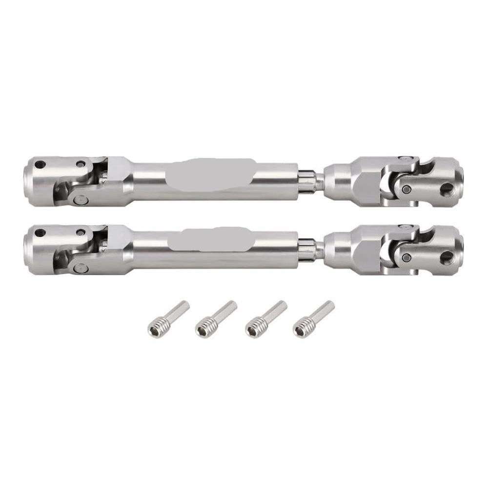 Stainless Steel Drive Shafts 1 10 Scale Compatible with Automotive Motorcycle Parts for FMS FCX10 K5