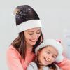 QWNMD New York CitySanta Hat Soft Christmas Party Hat with Printed Design Santa Hat, Suitable for All Ages view 4