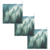 YANENDIE Misty Mountain Scenery Baby Washcloth, Soft & Absorbent Muslin Baby Washcloths Newborn Face Towel 5 Pack, 11.8x11.8 Inch 4 Layer Cotton Infant Washcloth Set view 3