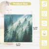 YANENDIE Misty Mountain Scenery Baby Washcloth, Soft & Absorbent Muslin Baby Washcloths Newborn Face Towel 5 Pack, 11.8x11.8 Inch 4 Layer Cotton Infant Washcloth Set view 4