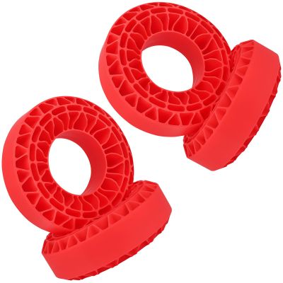4Pcs Silicone Tire Insert for 1/10 Climbing Car Silicone Dampers Liner for Model Vehicle Multiple Terrain Adaptability Remote Control Crawlers Tires Accessory