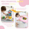 Time Followers 6-in-1 Baby Activity Center | 4 Stage Montessori-Inspired Toys | Grow Stationary Standing Toddler Table | Jumpers & Bouncers | Must Have for Boy & Girl 6, 12, 24+ Month Old (Pink) view 4