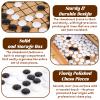 12-Inch Traditional Wooden Go Game Set with Pull-Out Storage Drawers  Classic Weiqi Board Game with Black and White Stones  Premium Wood Go Board for Beginners, Adults, and Professional Players view 4
