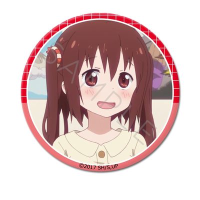TV anime series "Drigomo! Umaru-chan R Round Tin Badge [2.2 inches (57 mm)] Design C