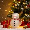 Creative Animated Winking Snowman, Cartoon Decoration, Talking Animated Snowman with Built-in Projector and Speaker, Plug and Play view 4
