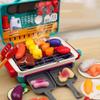 MagicMeals - Kids Sensory Kitchen,Magic Meals Kids Grill with Smoke Sound Light,Sizzling Grills,Frying Pans,Color-Changing Foods,Kid BBQ Grill,BBQ Grills Kit Birthday view 3