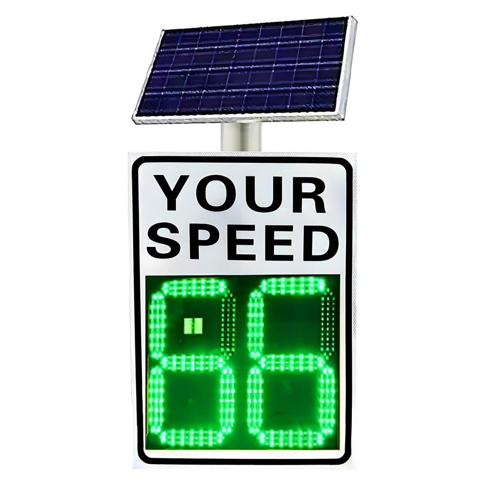 BeoyNot Radar Feedback Sign,Solar Speed Sign and Led Traffic Sign,Covering Four Lanes & Visual Distance >200m,for Roads, Schools, Parking Lots,Driving Schools, Residential Areas