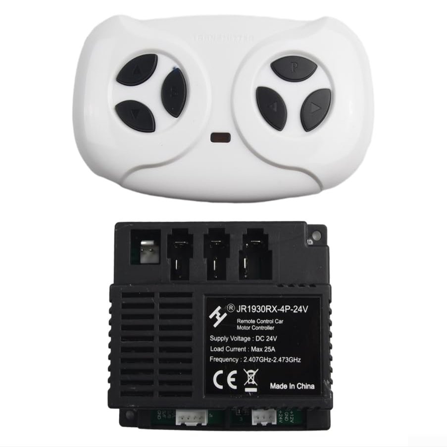 Premium Receiver Compatible With JR1930RX 2 24V And JR1930RX 4P 24V Electric Cars, Sturdy Material(JR1930RX-2-24V Full set)