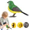 Robot Bird Electric Singing and Chirping Toy, Electric Singing and Chirping Birds Toy, Realistic Birds Toys with Natural Sounds for Trees & Patios, Wild Bird Supplies & Garden Decor view 1