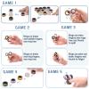 15Pcs Magnetic Adults Fidget Toys Rings,Stocking Stuffers for Kids 8-12 view 2