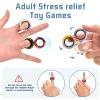 15Pcs Magnetic Adults Fidget Toys Rings,Stocking Stuffers for Kids 8-12 view 3
