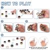15Pcs Magnetic Adults Fidget Toys Rings,Stocking Stuffers for Kids 8-12 view 4