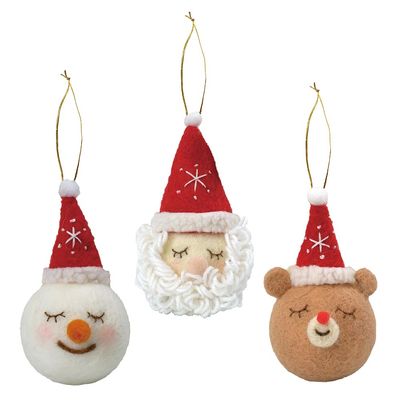 Kei CM1524S CM Felt Mascot Ball, Three Friends, 3 Types x 1 Each