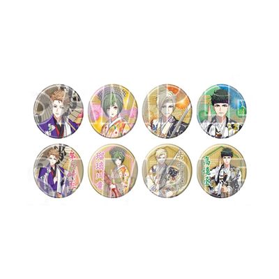A3! x Kabuki 01 Tin Badge Complete Set, Box of 8