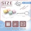 Taiyin Keyboard Toy Clicker Keyboard Fidget Keychain Decompression Toys Button Stress Relief Gifts for Adult to Relief Stress Pass The Time(Macarons Colors,Z Style) view 2
