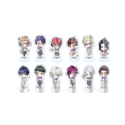 A3! x Kabuki 02 [Mini Characteristic] Acrylic Petite Stand, Complete Set, Box of 12