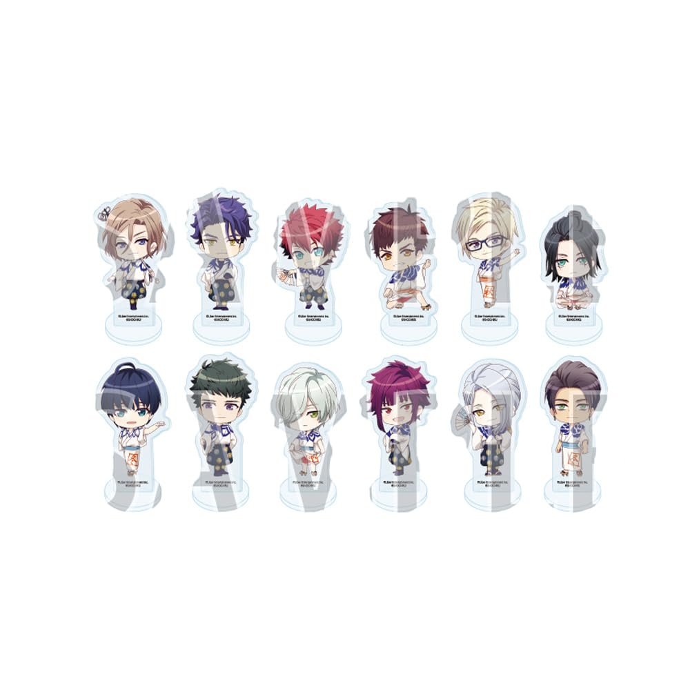 A3! x Kabuki 02 [Mini Characteristic] Acrylic Petite Stand, Complete Set, Box of 12